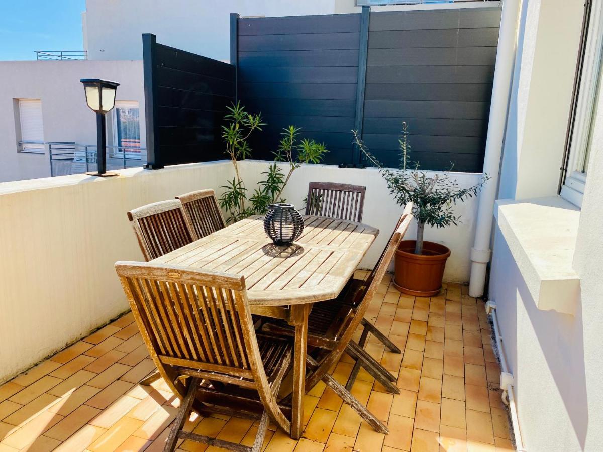 Apartamento "Le Jardin" Superbe T2 Parking, Clim & Terrasse ! Sète Exterior foto