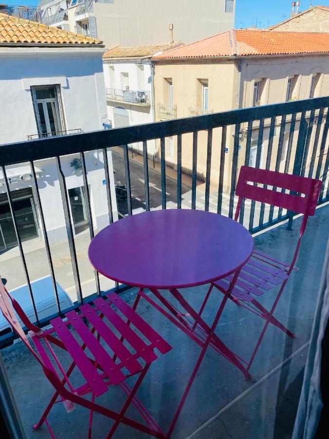 Apartamento "Le Jardin" Superbe T2 Parking, Clim & Terrasse ! Sète Exterior foto